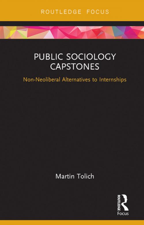 Cover of the book Public Sociology Capstones by Martin Tolich, Taylor and Francis