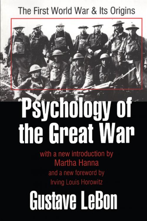 Cover of the book Psychology of the Great War by , Taylor and Francis