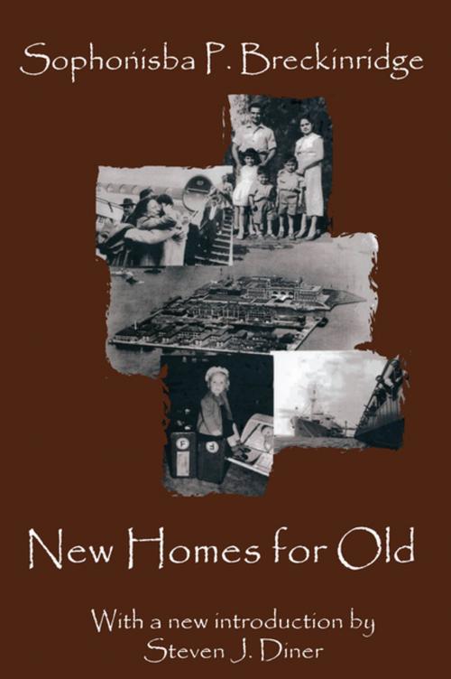 Cover of the book New Homes for Old by Sophonisba P. Breckinridge, Taylor and Francis
