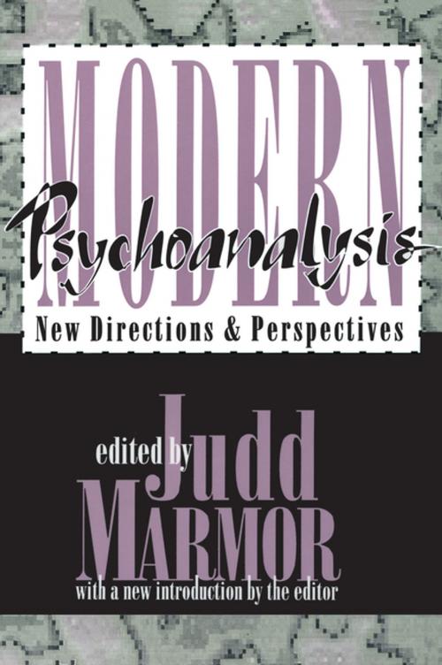 Cover of the book Modern Psychoanalysis by Judd Marmor, Taylor and Francis