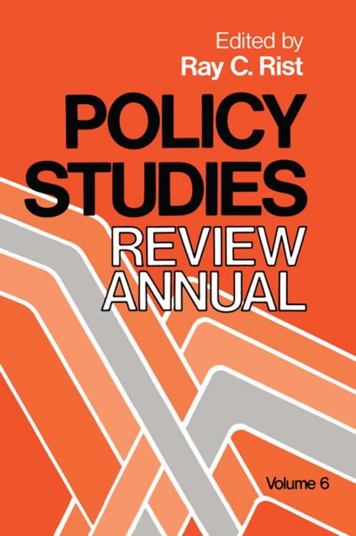 Cover of the book Policy Studies: Review Annual by , Taylor and Francis