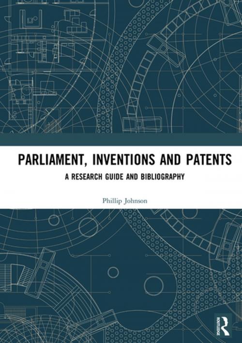 Cover of the book Parliament, Inventions and Patents by Phillip Johnson, Taylor and Francis