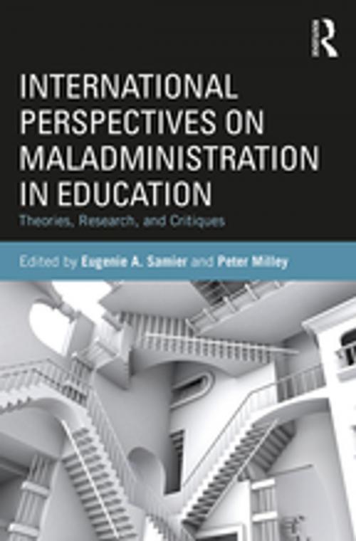 Cover of the book International Perspectives on Maladministration in Education by , Taylor and Francis