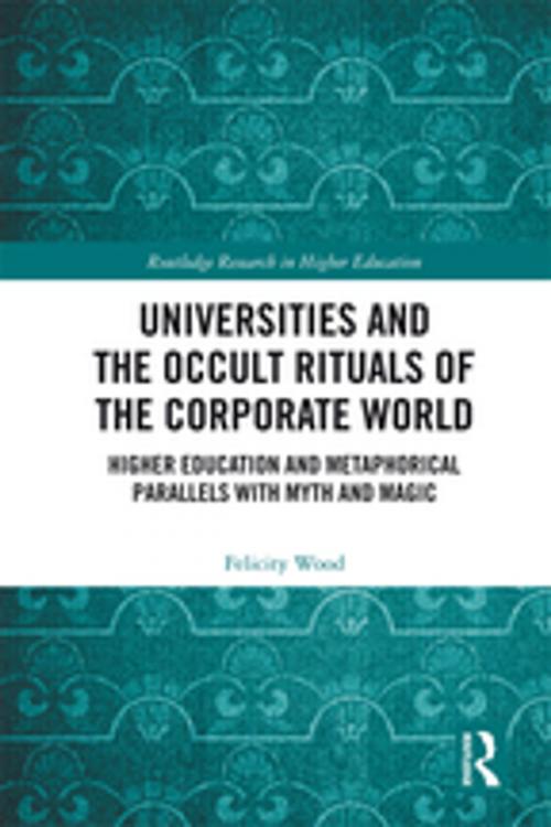 Cover of the book Universities and the Occult Rituals of the Corporate World by Felicity Wood, Taylor and Francis