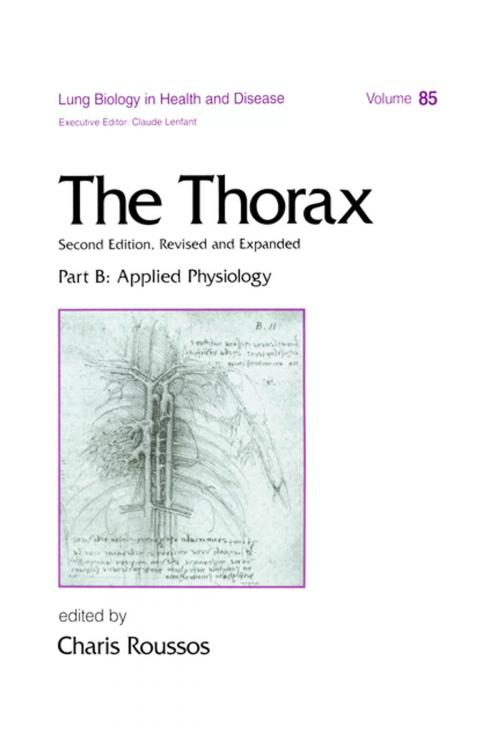 Cover of the book The Thorax, ---Part B by Charis Roussos, CRC Press