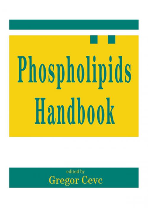 Cover of the book Phospholipids Handbook by , CRC Press