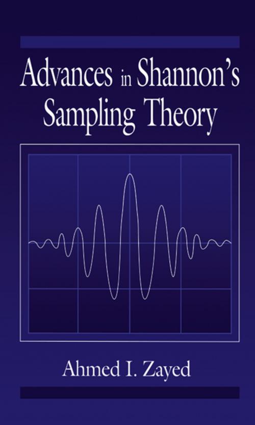 Cover of the book Advances in Shannon's Sampling Theory by AhmedI. Zayed, CRC Press