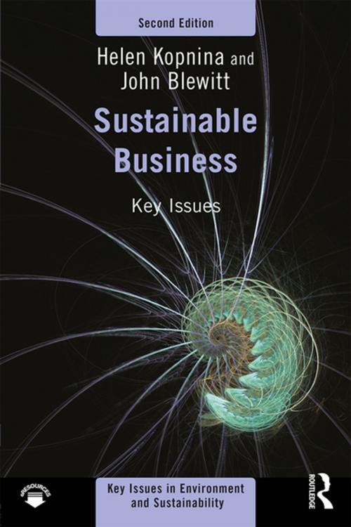 Cover of the book Sustainable Business by Helen Kopnina, John Blewitt, Taylor and Francis