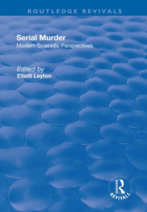 Cover of the book Serial Murder by , Taylor and Francis