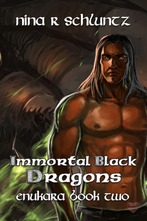 Cover of the book Immortal Black Dragons by Nina R. Schluntz, MLR Press