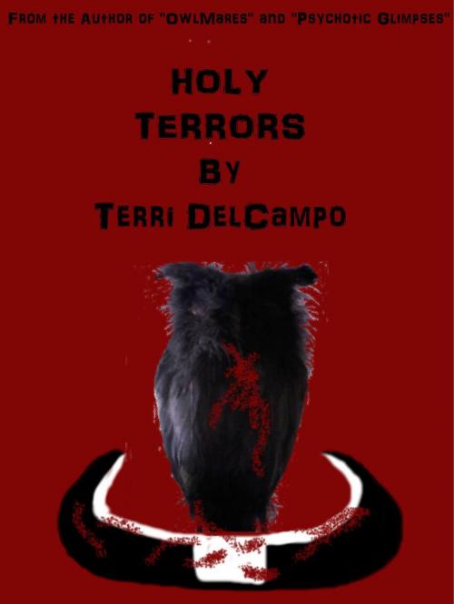 Cover of the book Holy Terrors by Terri DelCampo, Blazing Owl Press