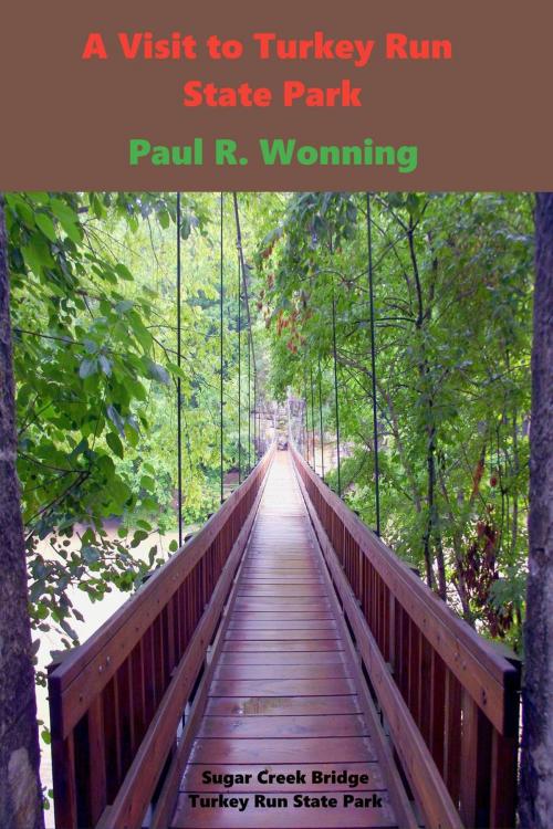 Cover of the book A Visit to Turkey Run State Park by Paul R. Wonning, Mossy Feet Books