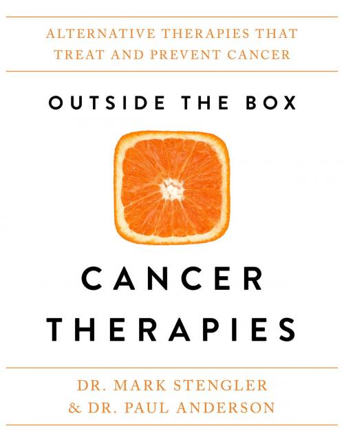 Cover of the book Outside the Box Cancer Therapies by Dr. Mark Stengler, Hay House