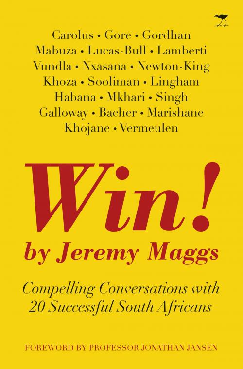Cover of the book WIN! by Jeremy Maggs, Jacana Media