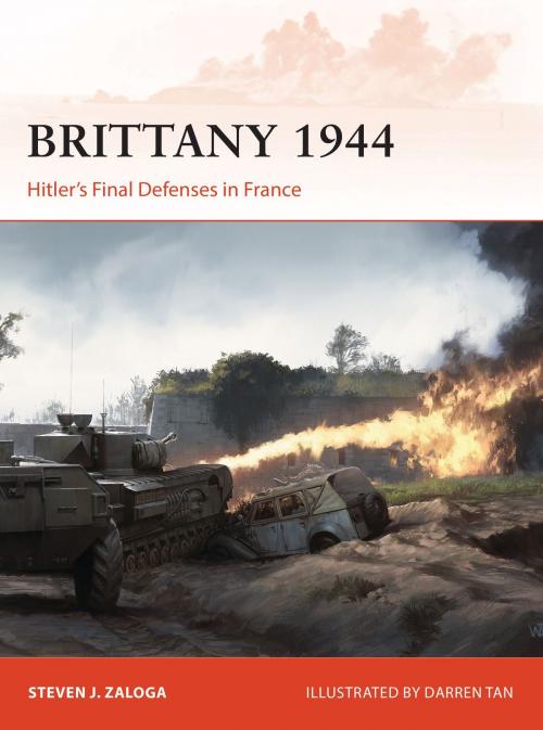 Cover of the book Brittany 1944 by Steven J. Zaloga, Bloomsbury Publishing