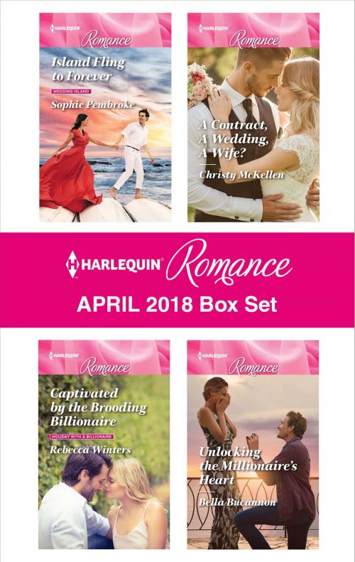 Cover of the book Harlequin Romance April 2018 Box Set by Sophie Pembroke, Rebecca Winters, Christy McKellen, Bella Bucannon, Harlequin