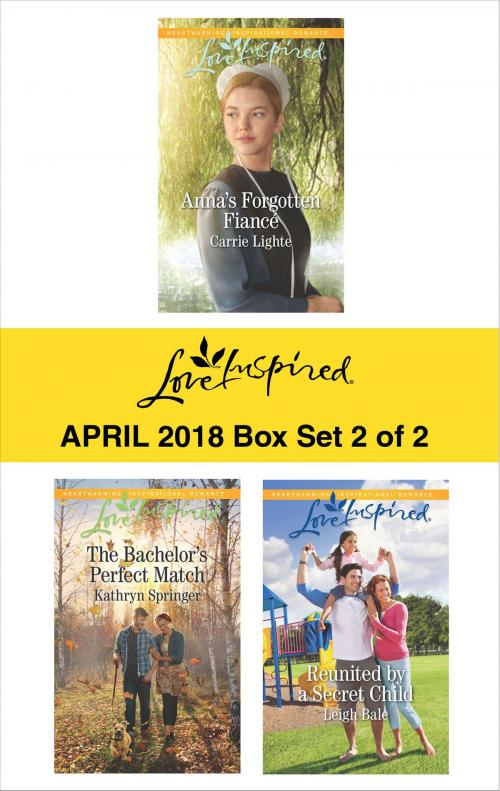 Cover of the book Harlequin Love Inspired April 2018 - Box Set 2 of 2 by Carrie Lighte, Kathryn Springer, Leigh Bale, Harlequin