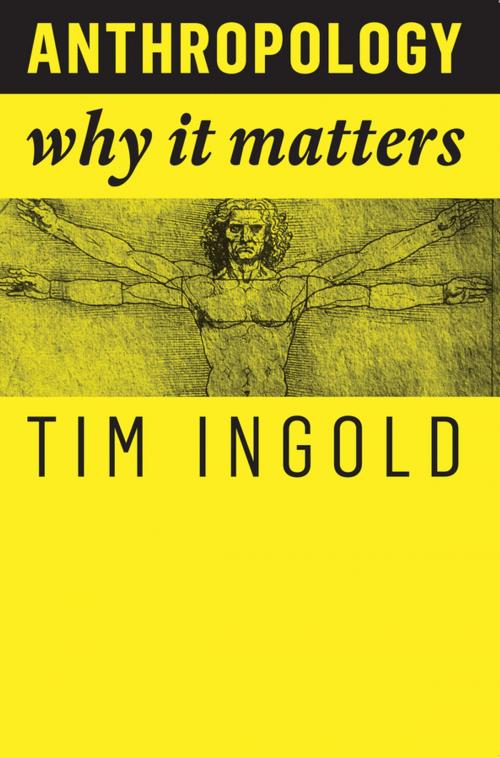 Cover of the book Anthropology by Tim Ingold, Wiley