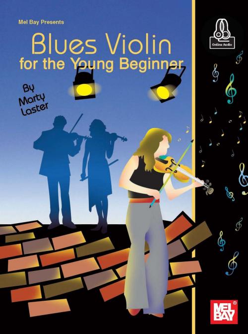 Cover of the book Blues Violin for the Young Beginner by Marty Laster, Mel Bay Publications, Inc.