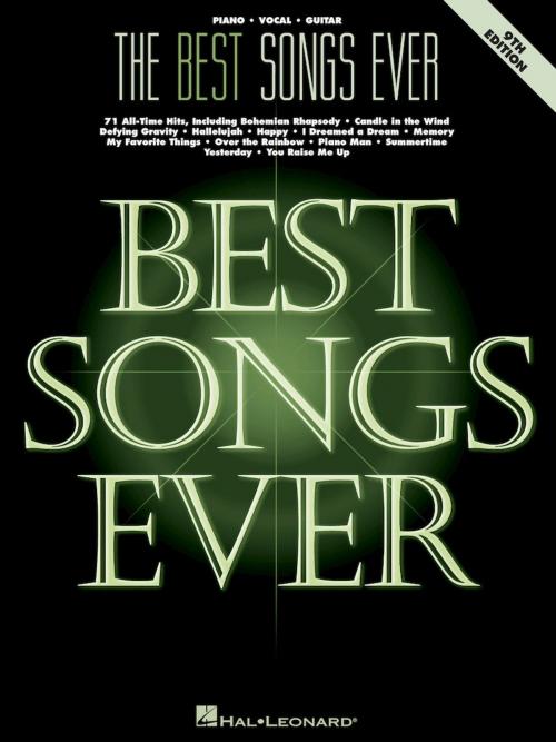 Cover of the book The Best Songs Ever by Hal Leonard Corp., Hal Leonard