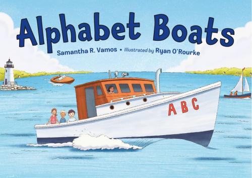Cover of the book Alphabet Boats by Samantha R. Vamos, Charlesbridge