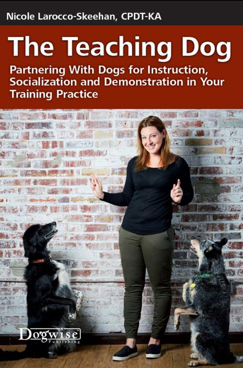 Cover of the book The Teaching Dog by Nicole Larocco-Skeehan, Dogwise Publishing