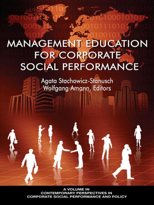 Cover of the book Management Education for Corporate Social Performance by , Information Age Publishing