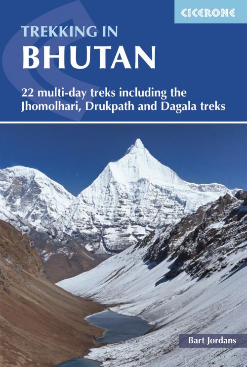 Cover of the book Trekking in Bhutan by Bart Jordans, Cicerone Press