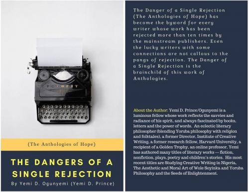 Cover of the book The Danger of a Single Rejection by Yemi D. Ogunyemi (Yemi D. Prince), Yemi-D Prince