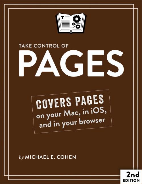Cover of the book Take Control of Pages by Michael E Cohen, alt concepts inc.