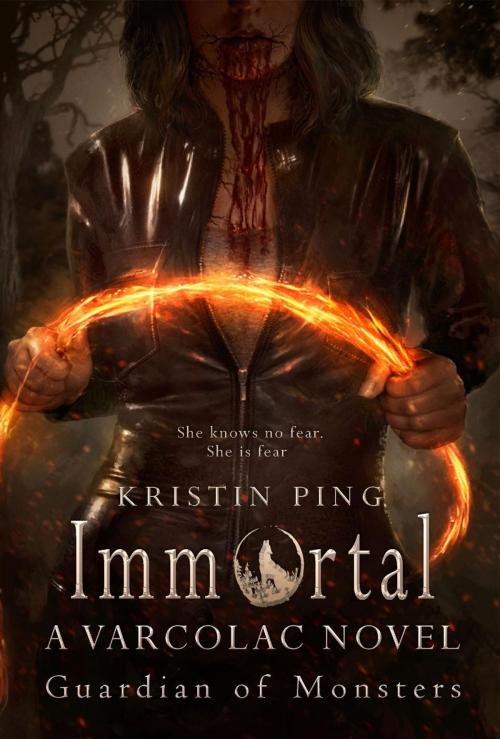 Cover of the book Immortal: Guardian of Monsters by Kristin Ping, Fire Quill Publishing
