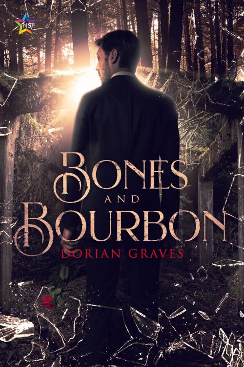 Cover of the book Bones and Bourbon by Dorian Graves, Nine Star Press