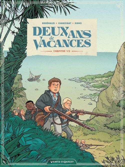 Cover of the book Deux ans de vacances - Tome 01 by Frédéric Brrémaud, Philippe Chanoinat, Hamo, Jules Verne, Vents d'Ouest