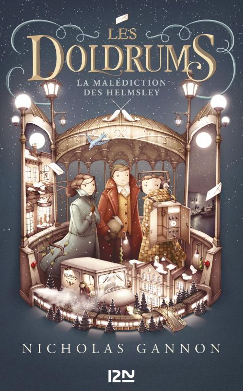 Cover of the book Les Doldrums - tome 02 : La Malédiction des Hemsley by Nicholas GANNON, Univers Poche