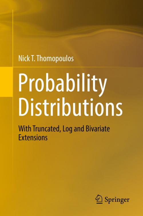 Cover of the book Probability Distributions by Nick T. Thomopoulos, Springer International Publishing