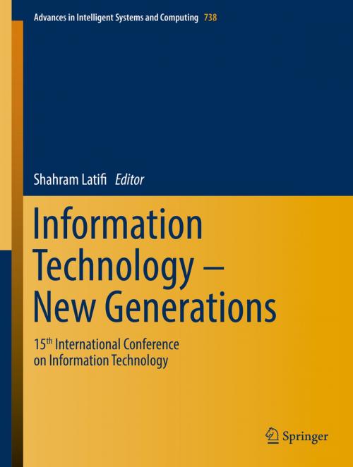 Cover of the book Information Technology - New Generations by , Springer International Publishing
