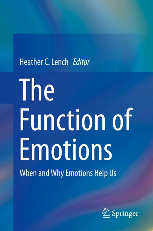Cover of the book The Function of Emotions by , Springer International Publishing