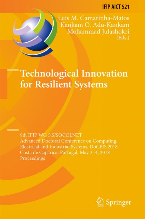 Cover of the book Technological Innovation for Resilient Systems by , Springer International Publishing