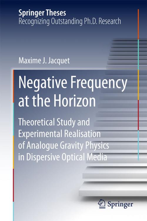 Cover of the book Negative Frequency at the Horizon by Maxime Jacquet, Springer International Publishing