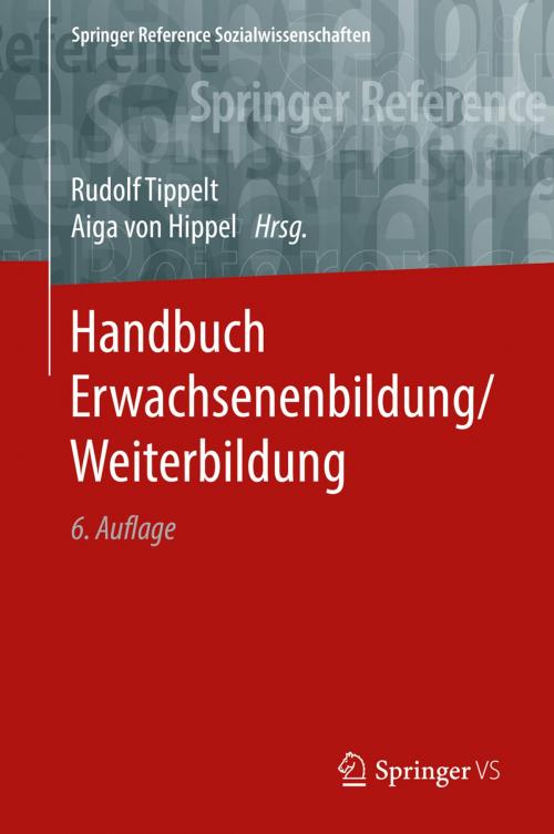 Cover of the book Handbuch Erwachsenenbildung/Weiterbildung by , Springer Fachmedien Wiesbaden