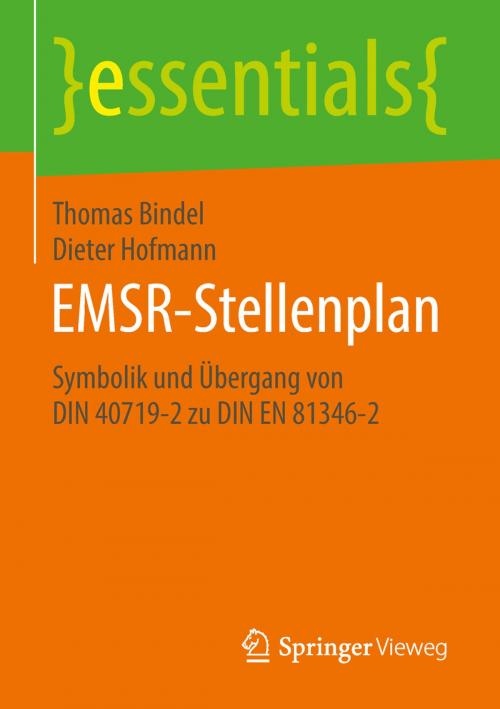 Cover of the book EMSR-Stellenplan by Thomas Bindel, Dieter Hofmann, Springer Fachmedien Wiesbaden