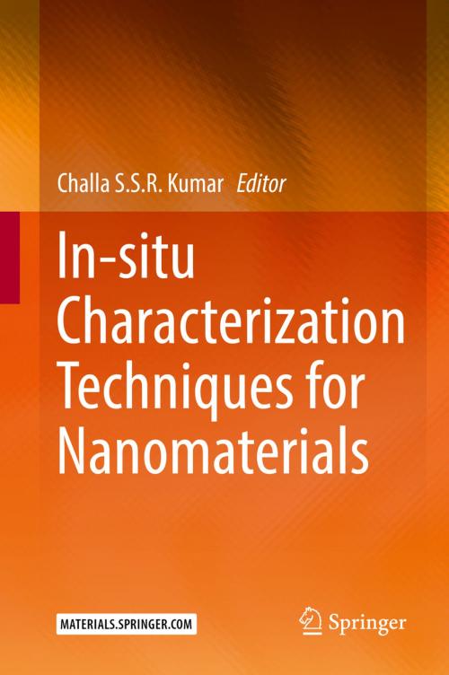 Cover of the book In-situ Characterization Techniques for Nanomaterials by , Springer Berlin Heidelberg