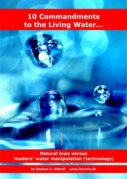 Cover of the book 10 Commandments to the Living Water by Nadeen K. Althoff, Books on Demand