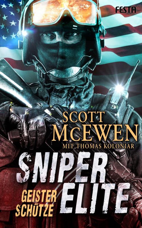 Cover of the book Sniper Elite: Geisterschütze by Scott McEwen, Festa Verlag