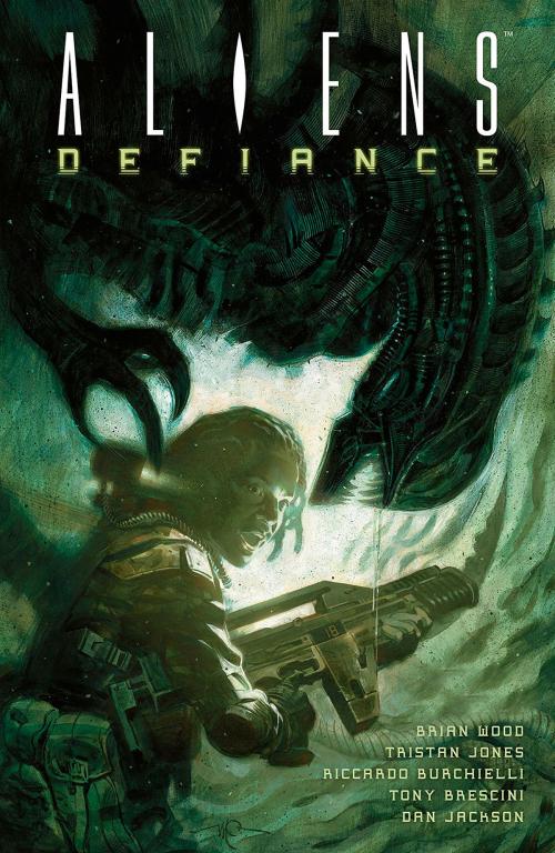 Cover of the book Aliens: Defiance by Brian Wood, Cross Cult