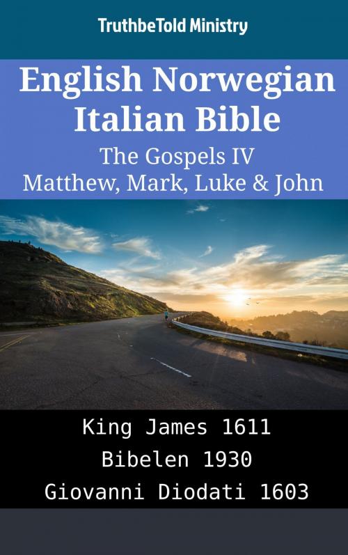 Cover of the book English Norwegian Italian Bible - The Gospels IV - Matthew, Mark, Luke & John by TruthBeTold Ministry, TruthBeTold Ministry