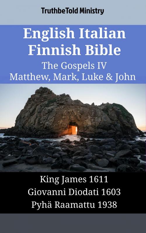 Cover of the book English Italian Finnish Bible - The Gospels IV - Matthew, Mark, Luke & John by TruthBeTold Ministry, TruthBeTold Ministry