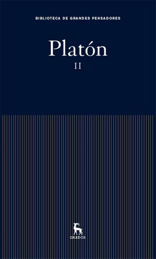 Cover of the book Platón II by Platón, Gredos