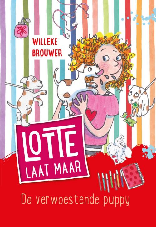 Cover of the book De verwoestende puppy by Willeke Brouwer, VBK Media