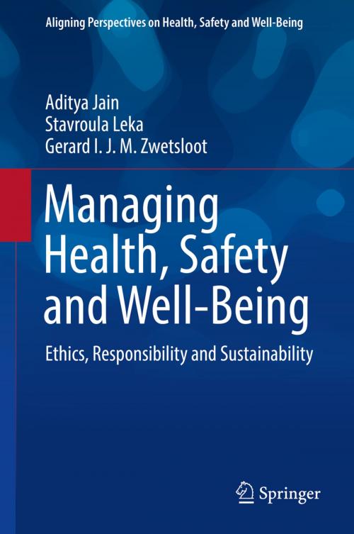 Cover of the book Managing Health, Safety and Well-Being by Aditya Jain, Stavroula Leka, Gerard I.J.M. Zwetsloot, Springer Netherlands